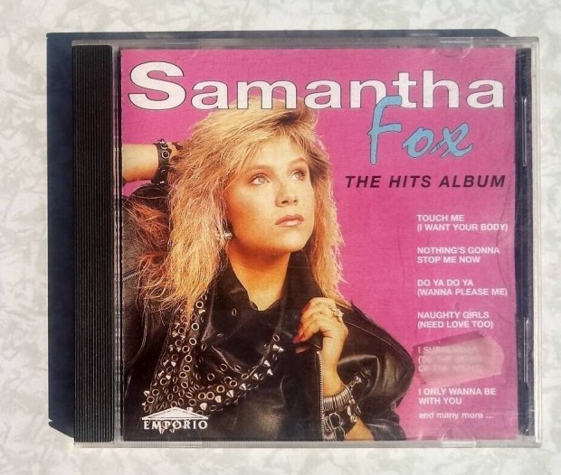Retró! Samantha Fox cd album 1985-ből