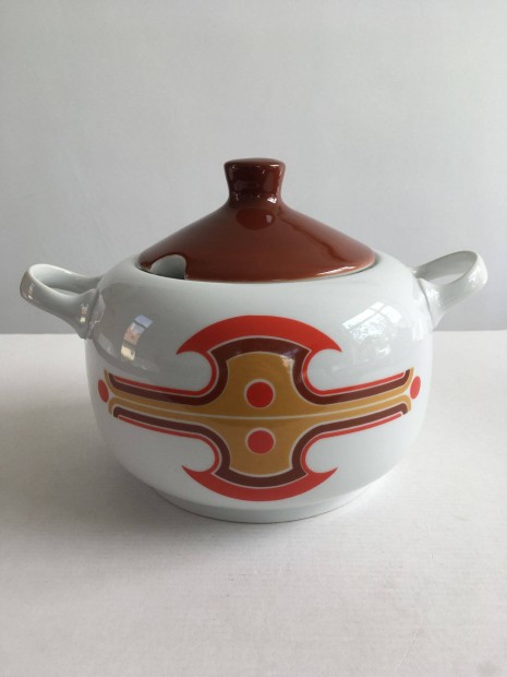 Retro, vintage Alfldi porceln, menza, menzs, leveses tl