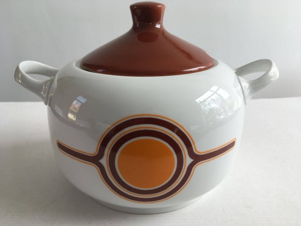 Retro, vintage, Alfldi porceln, menza mints, menza leveses tl
