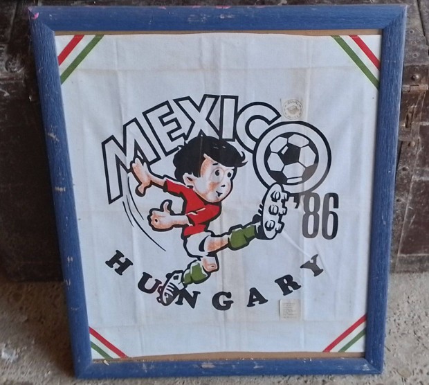 Retro abrosz Mexik 1986 foci vb!