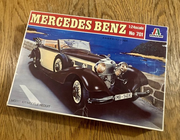 Retró ajándék ötlet! Italeri Mercedes Benz 540 K