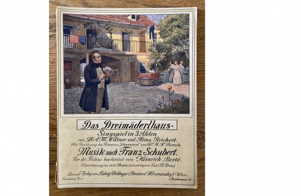 Retr ajndktlet! Franz Schubert: Das Dreimderlhaus