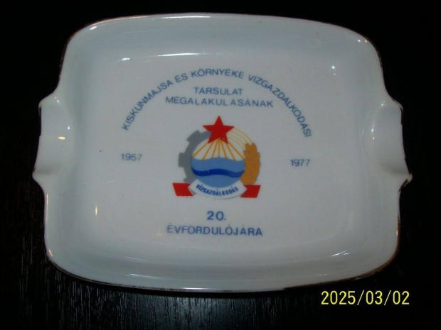 Retro alfldi porceln hamutart-Vzgazdlkods Kiskunmajsa 1977