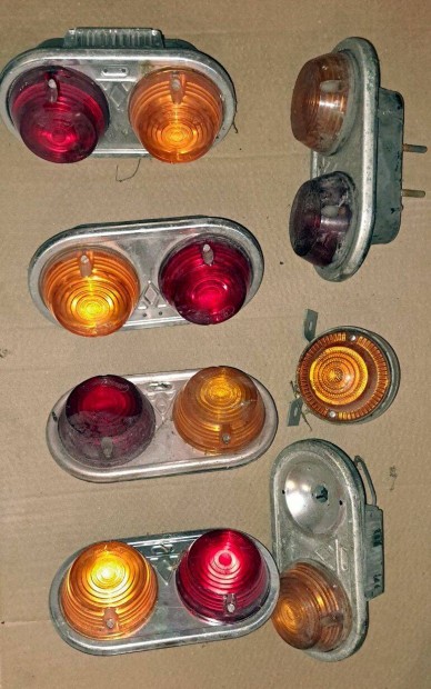 Retro dupla jrmlmpa irnyjelz + helyzetjelz (alumnium hz)