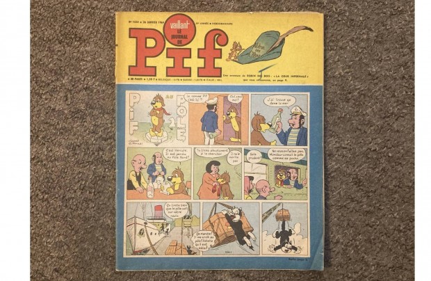 Retr rdekessg! 1969-es Pif  s Pif Gadget magazinok