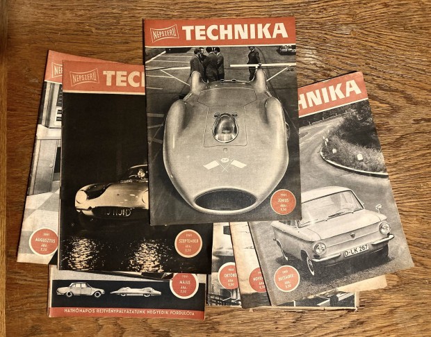 Retr rdekessg! 1 hijjn teljes vfolyam 1961-es Npszer Technika