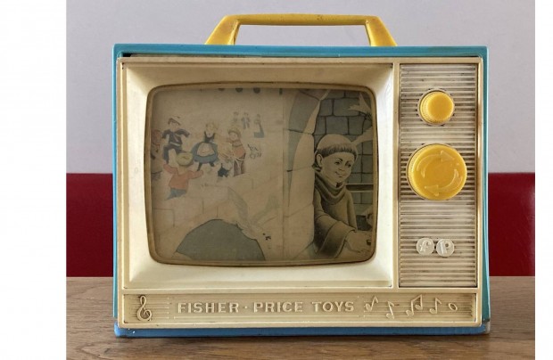 Retr rdekessg! Fisher Price jtk TV. 1980