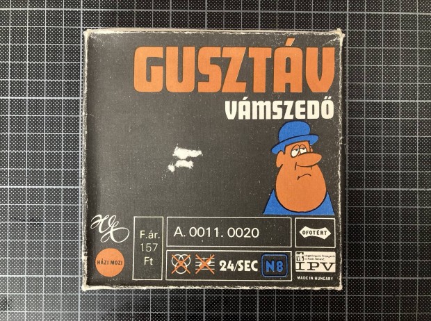 Retr rdekessg! Gusztv a vmszed. 8 mm-es rajzfilm