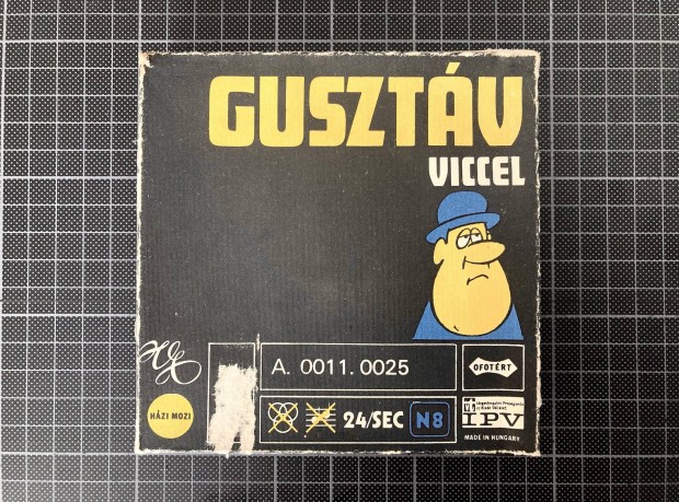 Retr rdekessg! Gusztv viccel. 8 mm-es rajzfilm