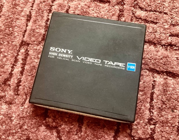 Retr rdekessg! Sony Video Tape V-60H video szalag