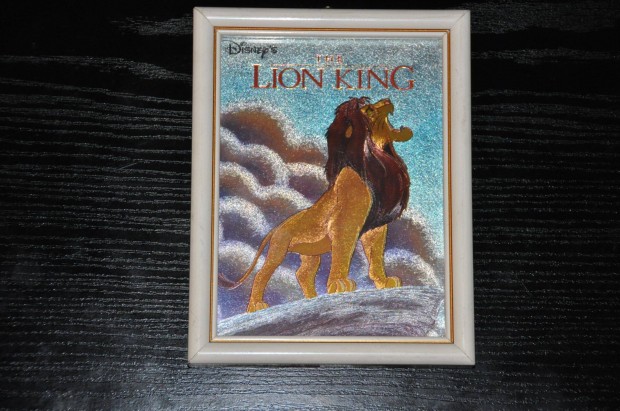 Retro falikp Lion King , 12 x 15 cm, W. Disney, Oroszlnkirly
