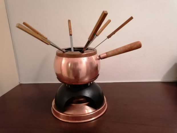 Retro fondue kszlet