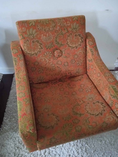 Retro forgó fotel 2 db