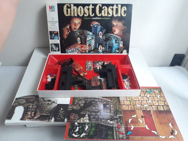 Retro ghost castle társasjáték