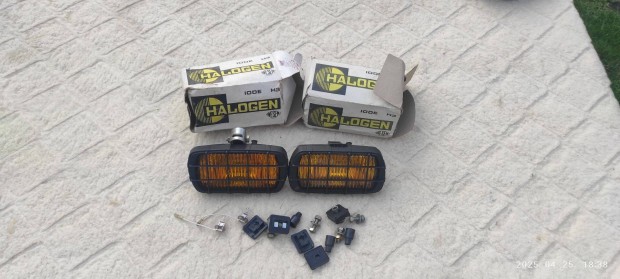 Retro halogen ködlámpa, nem használt, új, veterán autóra