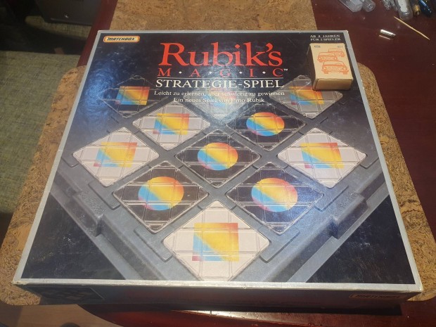 Retro hinytalan Rubik Ern magic stratgiai trsasjtk 