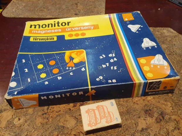 Retro hinytalan monitor mgneses rverseny trsasjtk interkozmosz