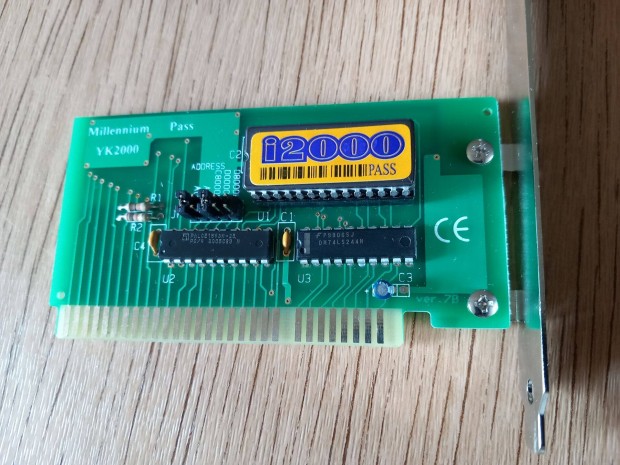 Retro i2000 y2k, Y2K card, kártya számítógépbe