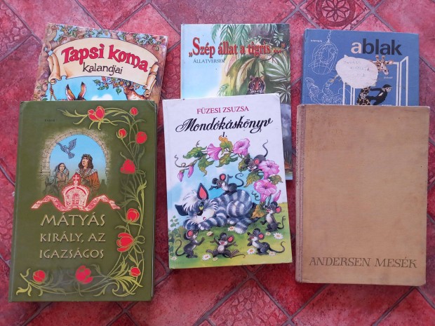Retró igen nagy méretű mesekönyvek különbözőek