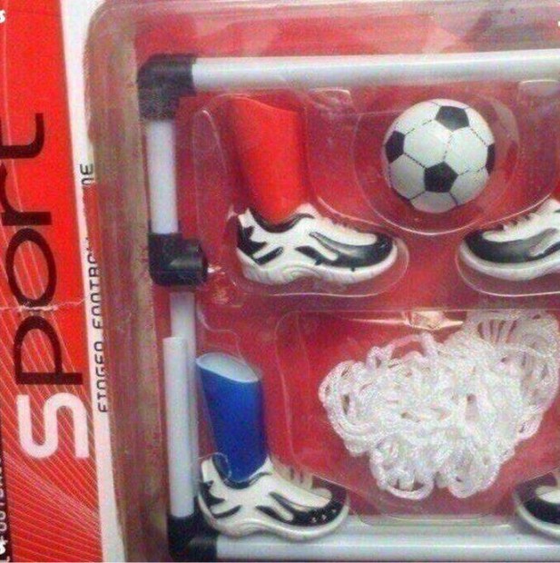 Retro játék asztali foci Új