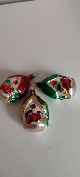 Retro karcsonyfa dszek