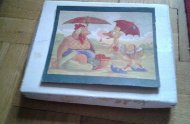 Retro karton puzzle