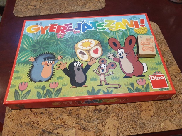 Retro kisvakond hiánytalan társasjáték szocreál kádár ki nevet a végén