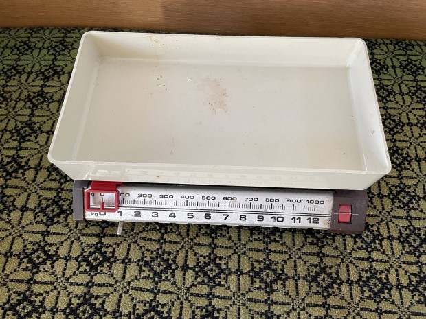 Retro konyhai mrleg 12 kg-ig mr