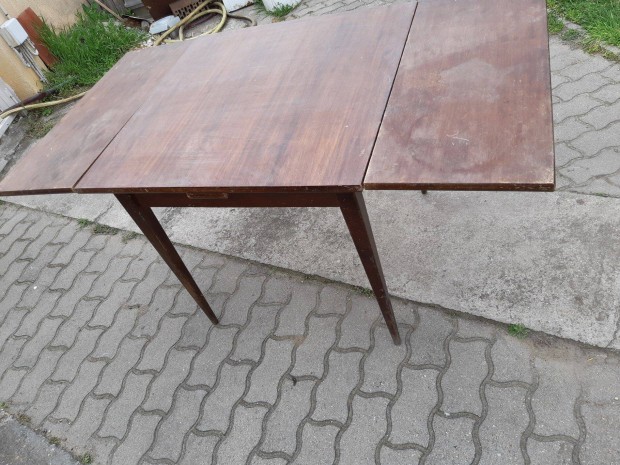 Retro magyar kihzs asztal kemnyfa 150x80cm szles