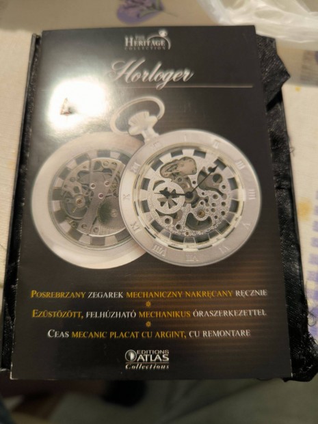 Retro mechanikus zsebóra gyűjtemény.9 Db-s. Heritage Collection