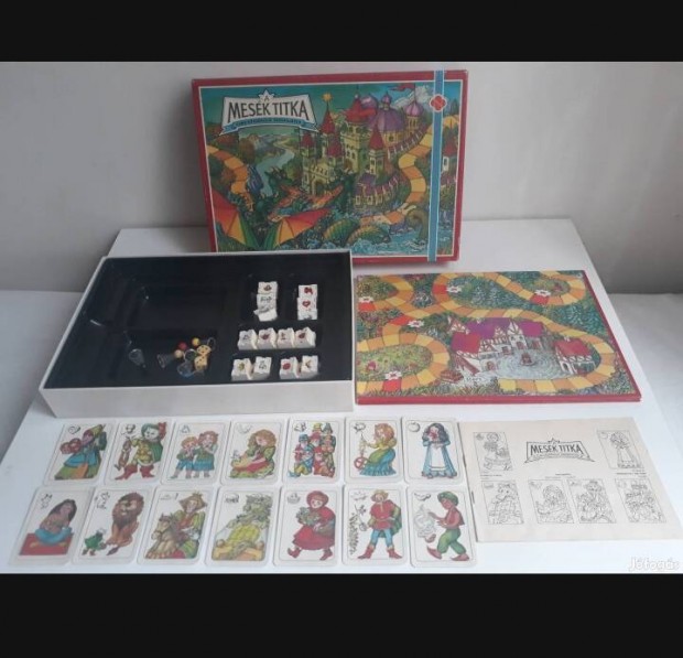 Retro mesék titka társasjáték