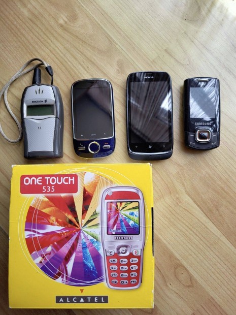Retr mobilok (Ericsson, Samsung, Nokia, Alcatel)