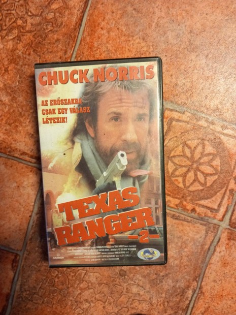 Retro msoros VHS kazetta Texas ranger