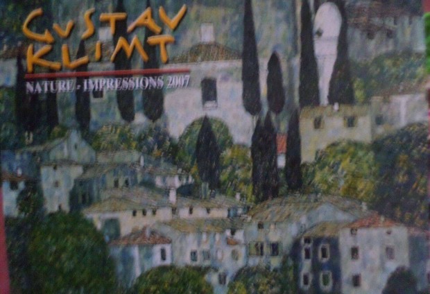 Retro naptár falinaptár Klimt 2007 Új