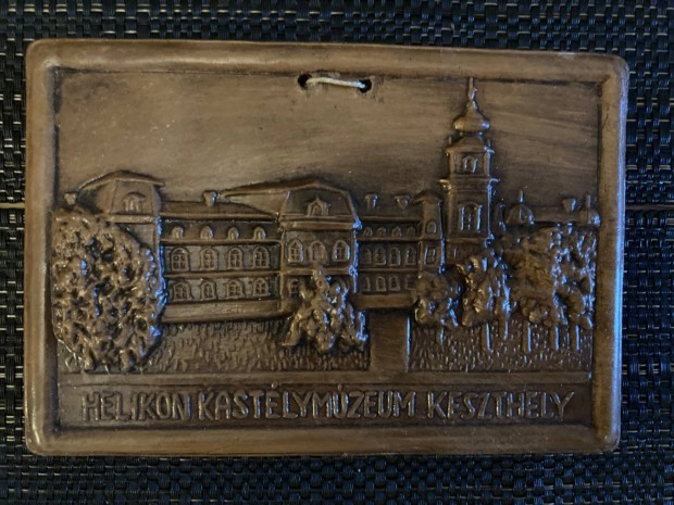 Retro rgi Kastlymzeum Keszthely kermia falikp dekorci dsztrgy