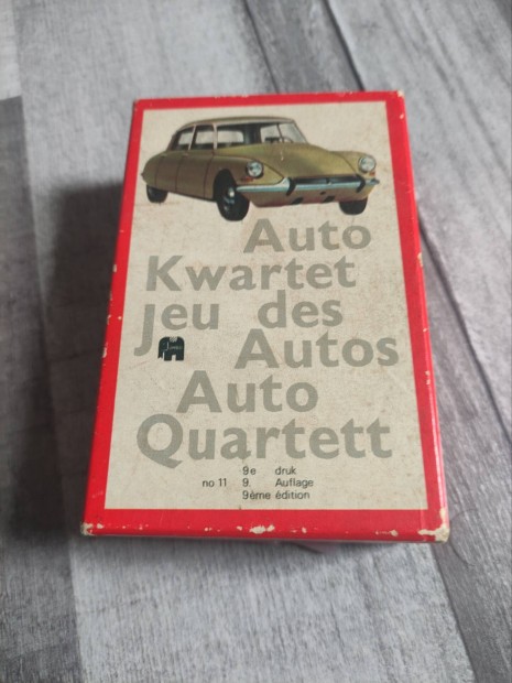 Retro rgi autk auts krtya kvartett jtk autskvartett 