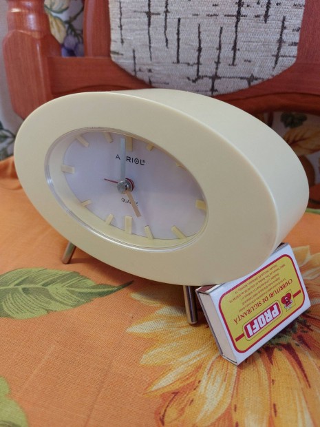 Retro rgi ritka asztali Auriol breszts quartz ra