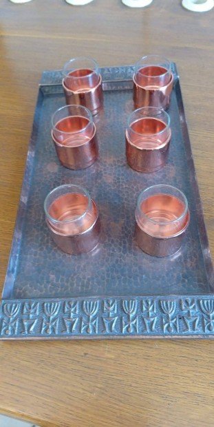 Retro r�z-�tv�zet t�lca aj�nd�k poharakkal elad�