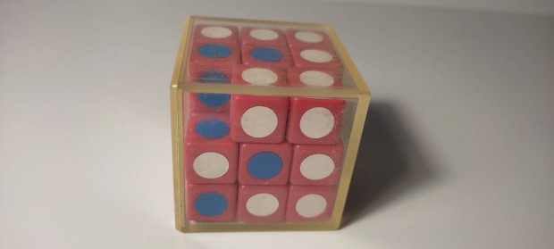 Retro ritka logikai jtk Varikon 3x3x3 puzzle, "Rubik szer"