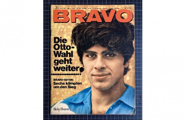 Retr ritkasg! NSZK Bravo magazin. 1967