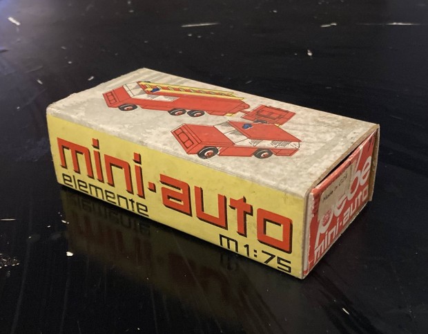 Retr ritkasg! Pebe Mini-Auto 77. 1:75