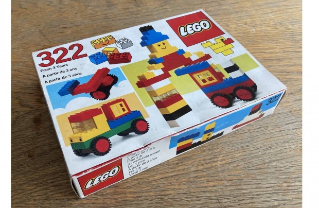 Retr ritkasg! j, mg nem jtszott Lego 322. 1981