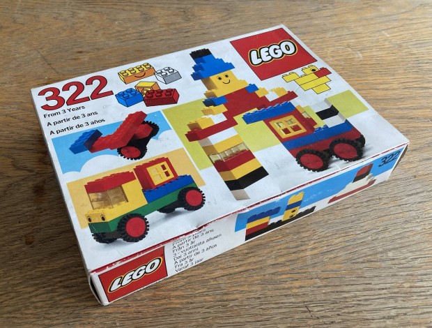 Retr ritkasg! j, mg nem jtszott Lego 322. 1981