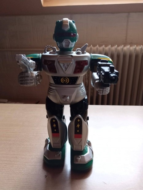 Retro robot katona /robot commander/