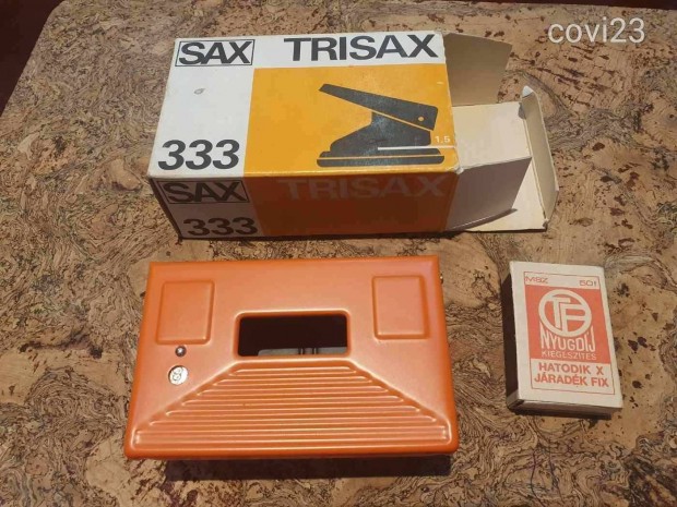 Retro sax trisax irodai lyukaszt nem volt hasznlva kivl rk frum