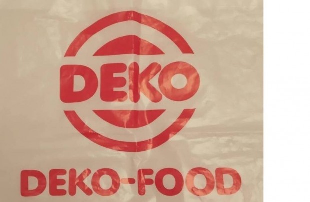 Retro szatyor Deko Food felirat