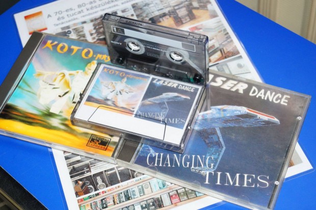 Retr tanya Sony chrom 90 magn kazetta Koto Laser Dance tape
