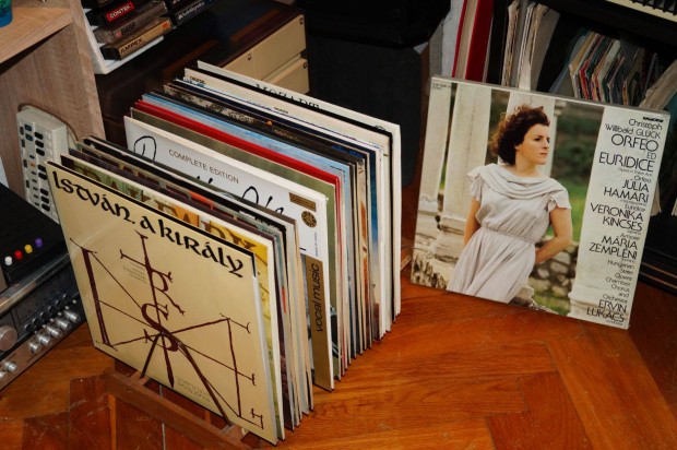 Retr tanya bakelit lemez LP vinil klasszikus s pop patika llapot