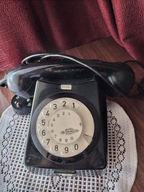 Retro tárcsázós telefon Egerben