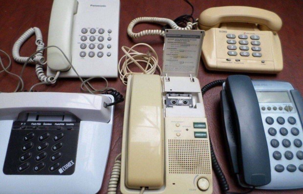Retro telefon gyűjtemény